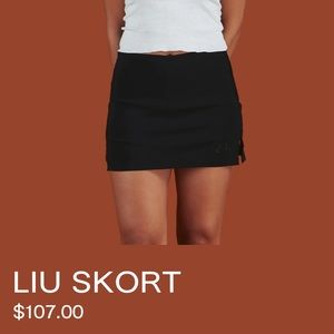 unif liu black skirt